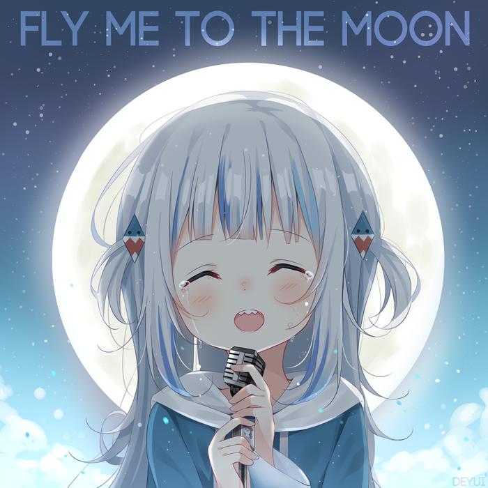 Fly Me To The Moon  插画图片壁纸
