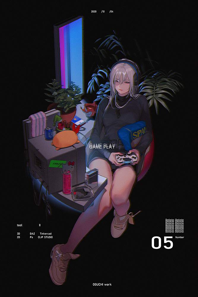 GAME PLAY插画图片壁纸