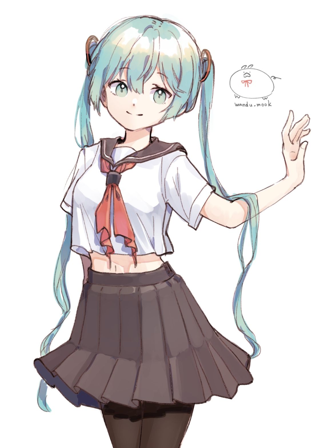 miku!!插画图片壁纸