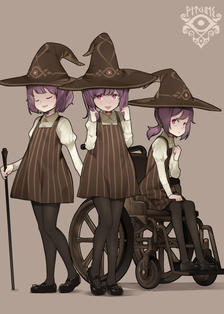 魔女 - Witches插画图片壁纸