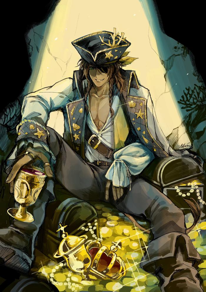 Pirate of Savanna插画图片壁纸