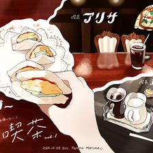 每天都想去的大阪咖啡馆vol.1插画图片壁纸