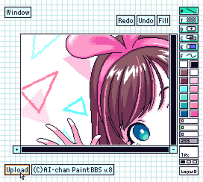 AI-chan PaintBBS插画图片壁纸