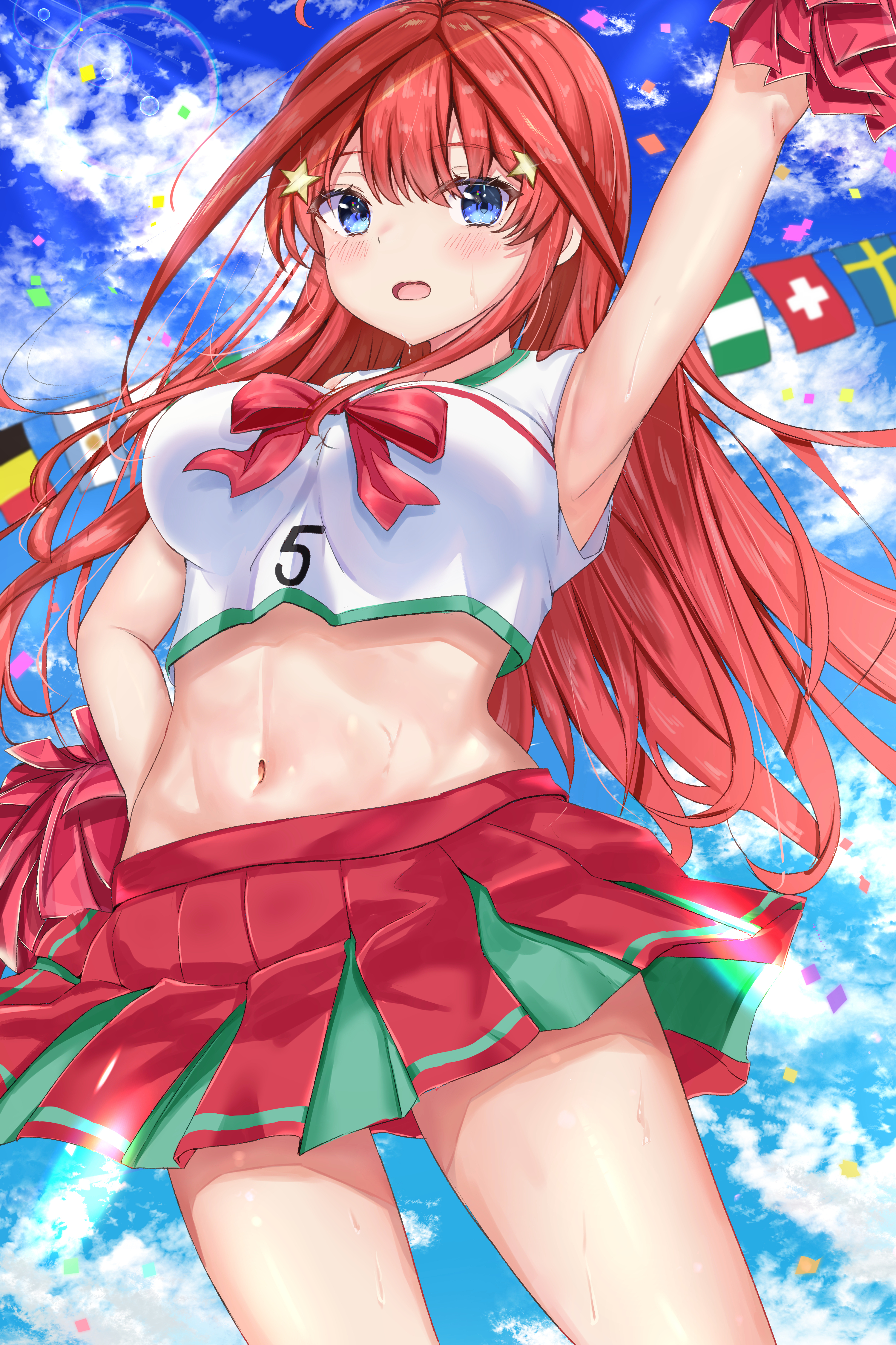 チア五月ちゃん女孩子五等分的花嫁