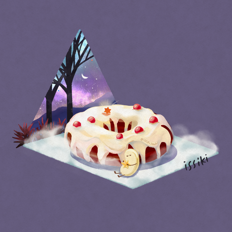 帐篷里的甜甜圈3-原创食物