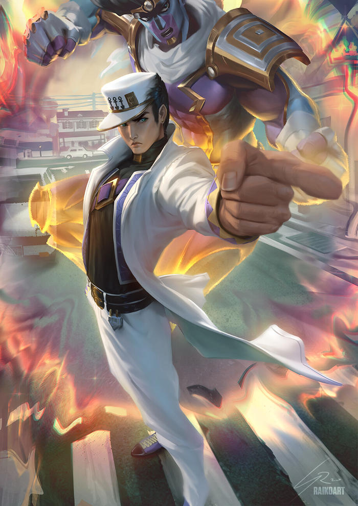 Jotaro Kujo插画图片壁纸