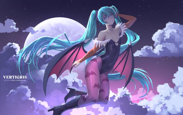 初音未来插画图片壁纸