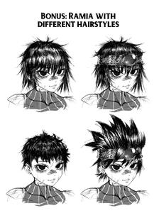 Ramia hairstyles插画图片壁纸