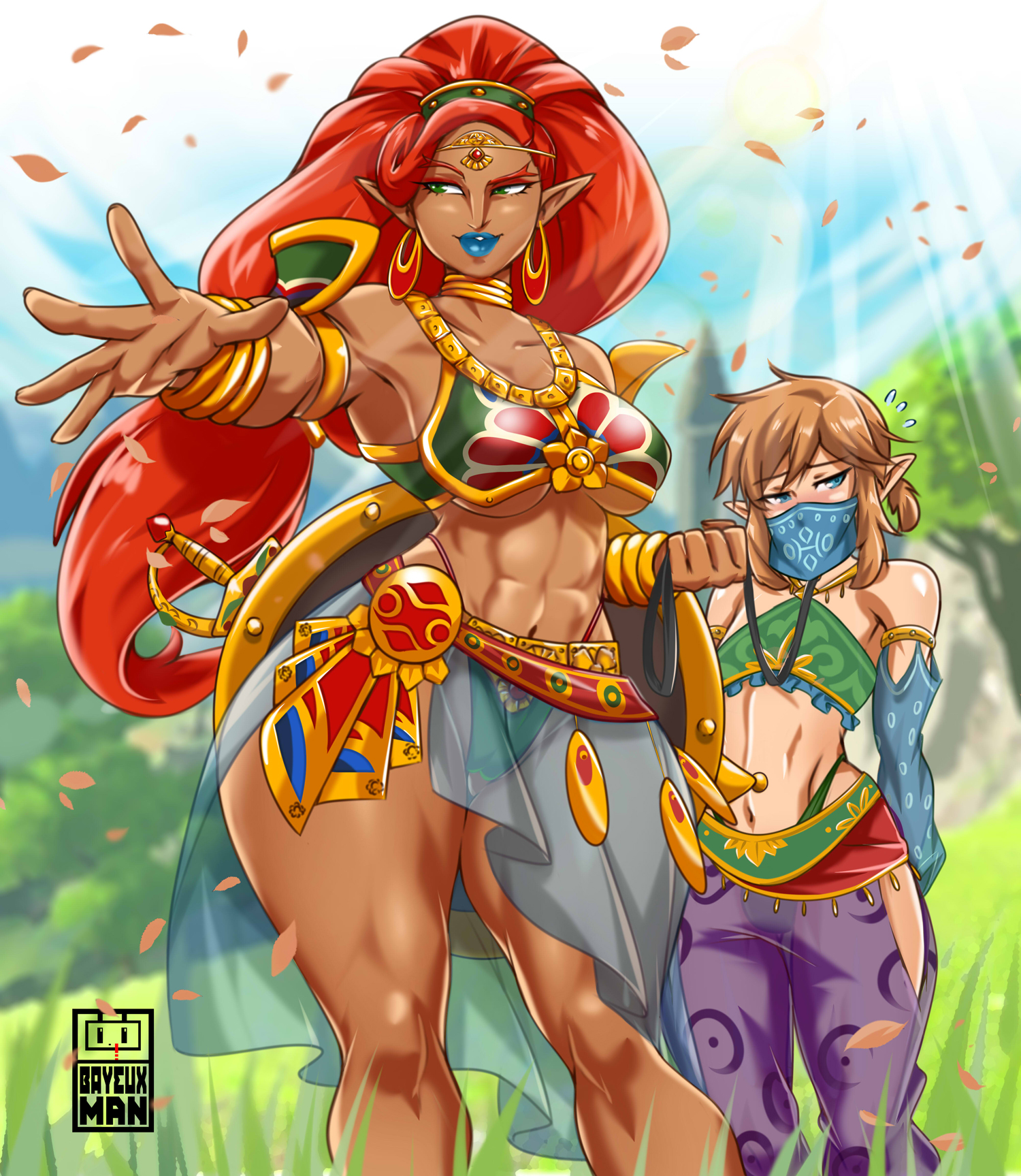 Urbosa and her pet