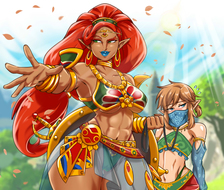 Urbosa and her pet
