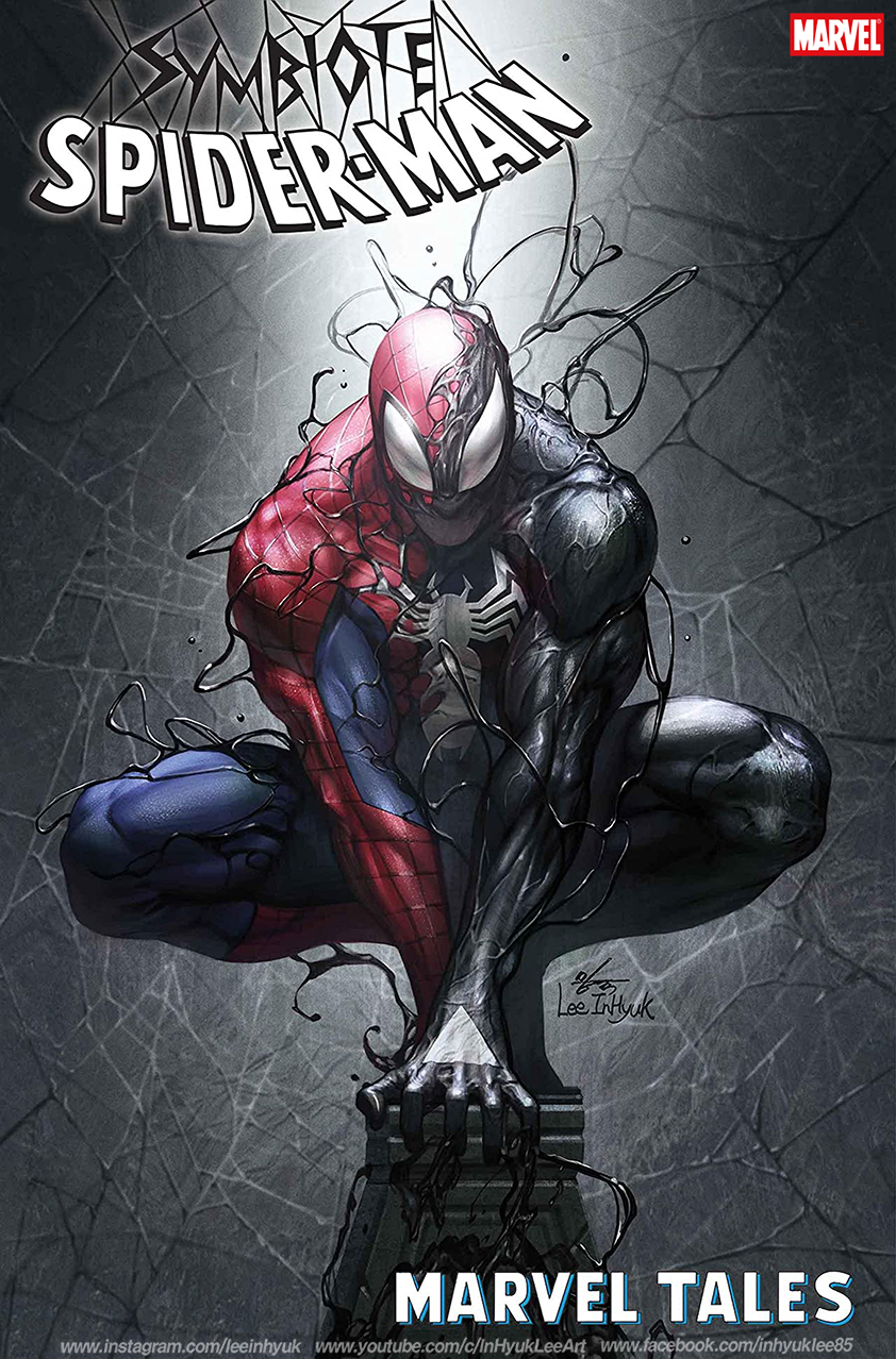 Symbiote Spider-Man插画图片壁纸