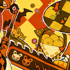Halloween插画图片壁纸