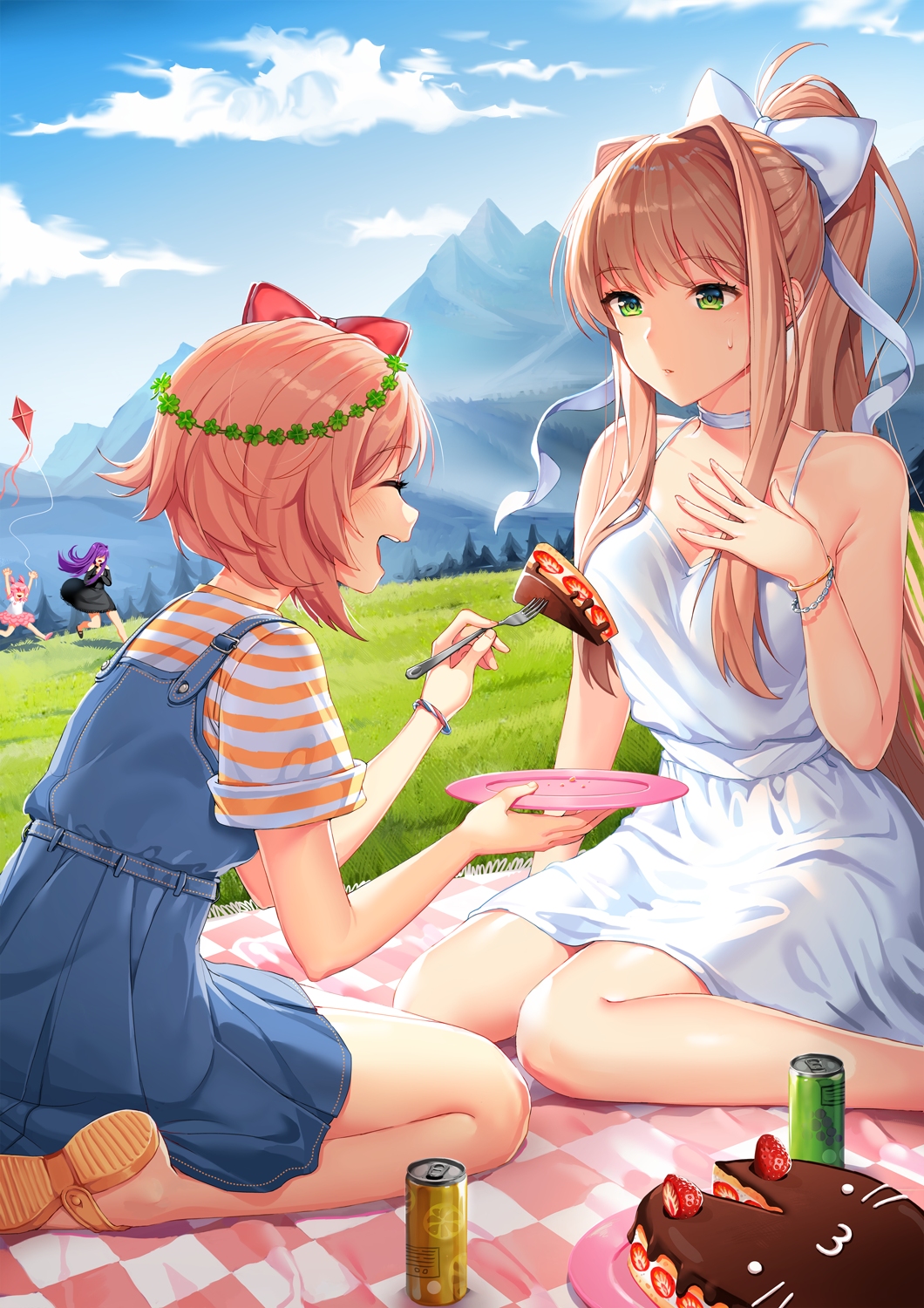 Picnic插画图片壁纸