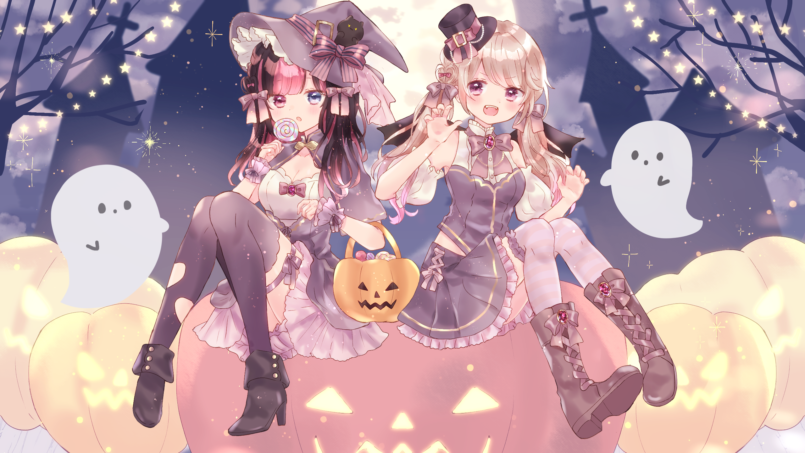  HappyHalloween 插画图片壁纸