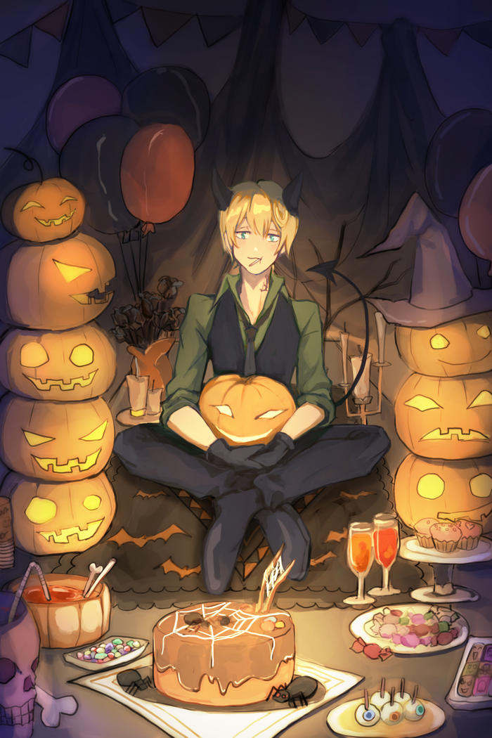 Happy Halloween !!插画图片壁纸