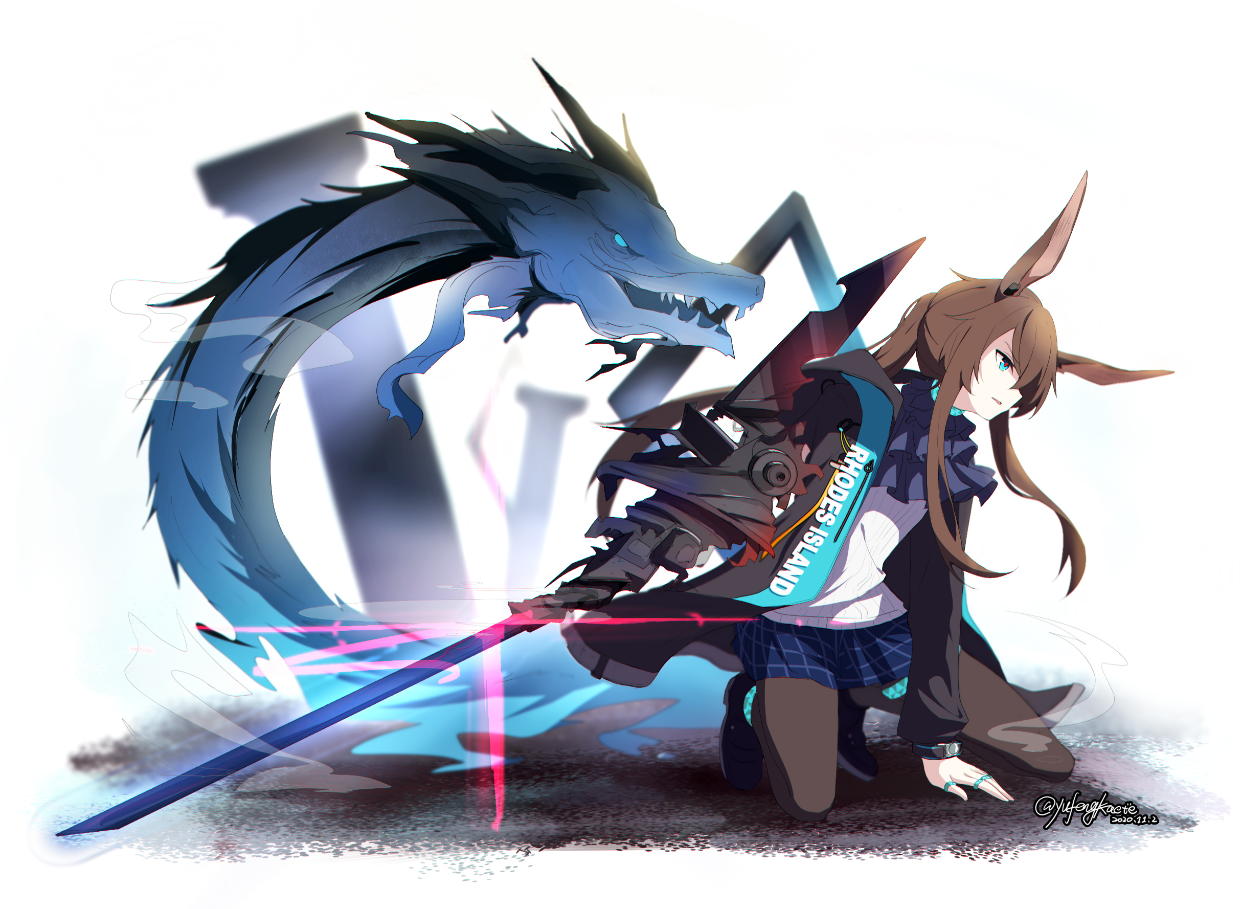 amiya明日方舟横图