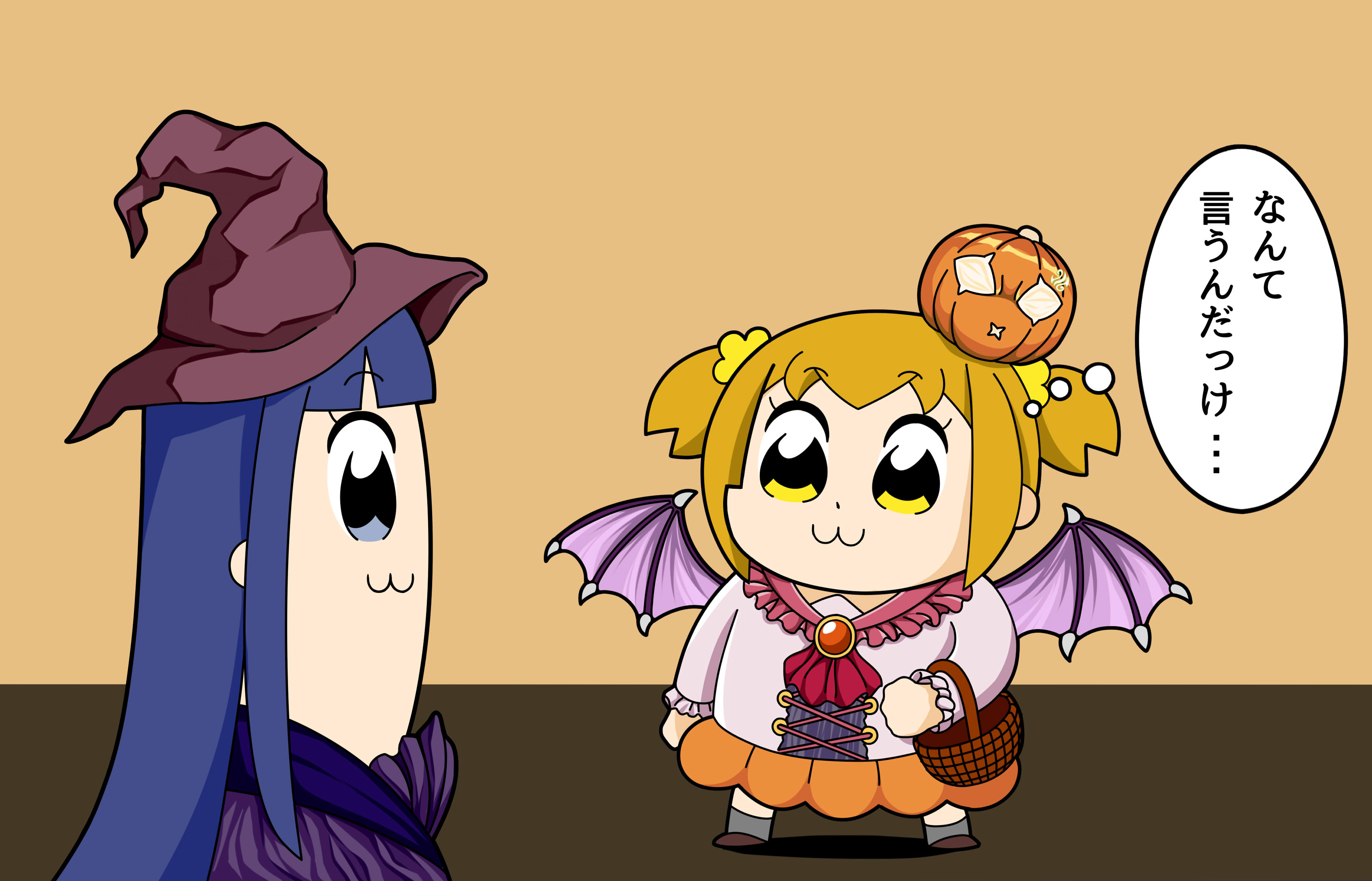 ハロウィンポプ子 Pop子和pipi美的日常 万圣节 画师通