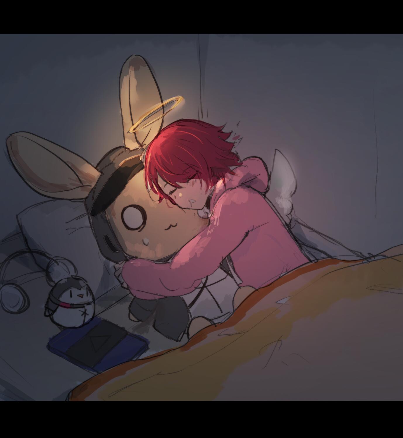 晚安插画图片壁纸