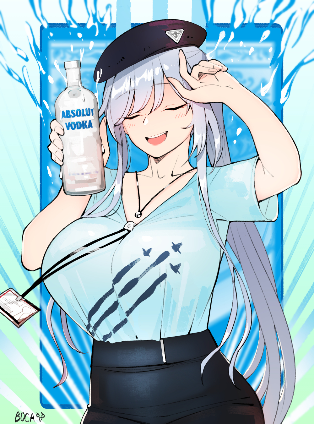 VODKA!插画图片壁纸