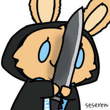 兔子杀人狂插画图片壁纸