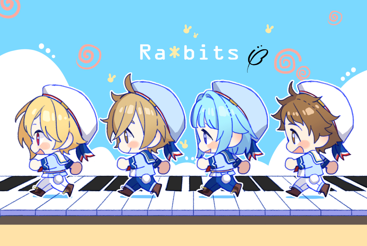 Ra*bits+真白友也插画图片壁纸