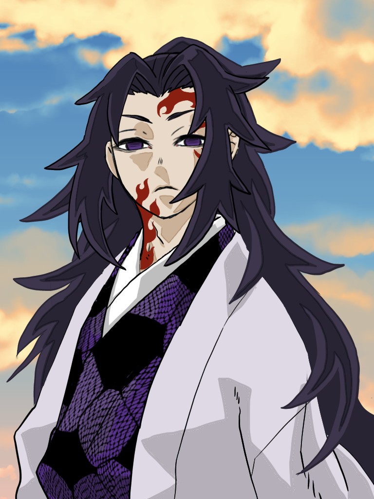 白羽织鬼灭之刃继国岩胜