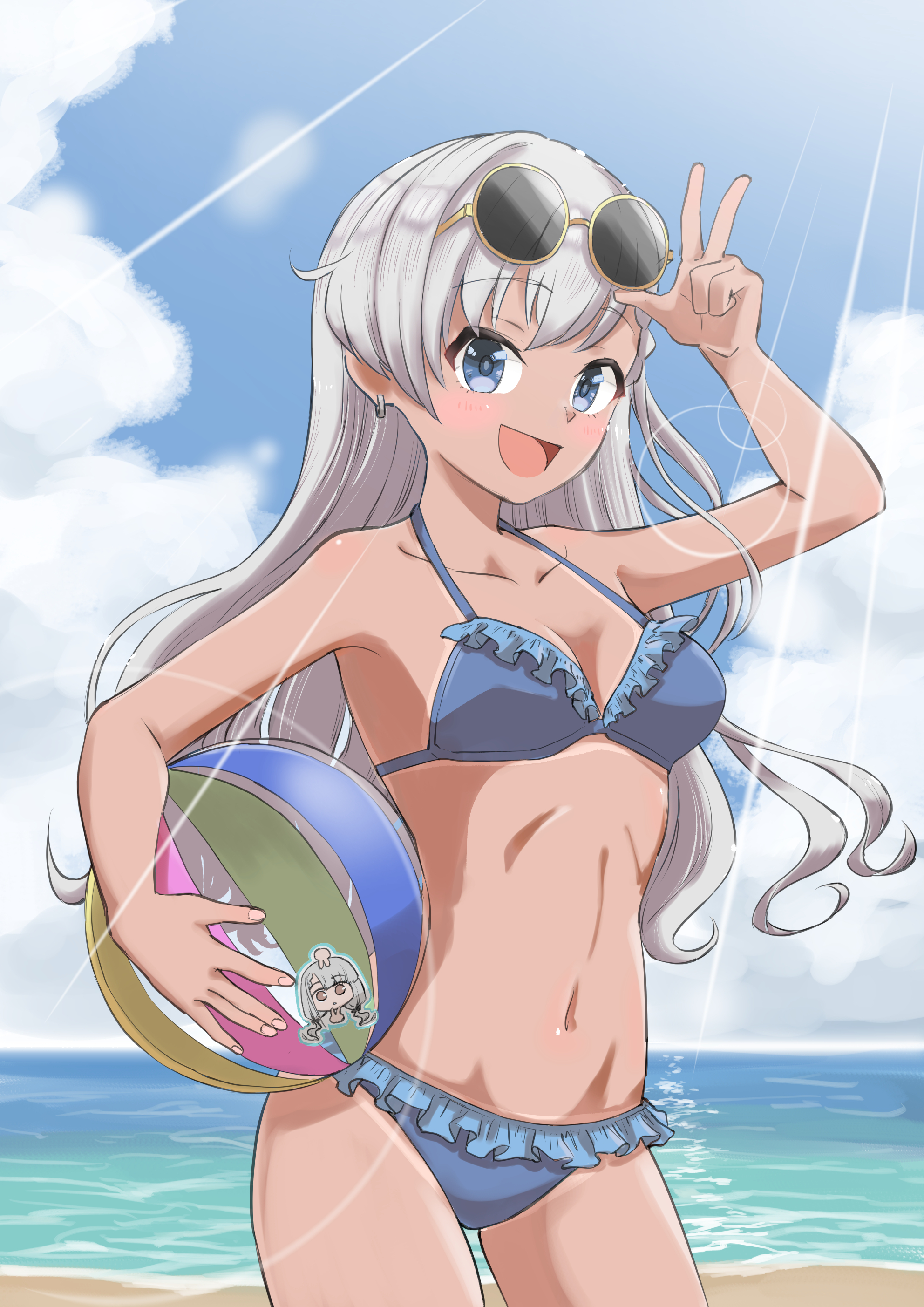 泳衣是插画图片壁纸