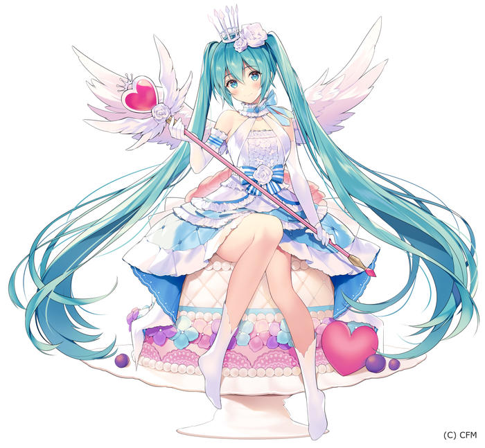 初音ミク Birthday 2020～Sweet Angel ～插画图片壁纸