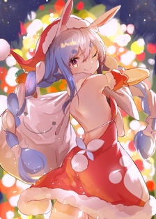 Merry Xmas peko!插画图片壁纸