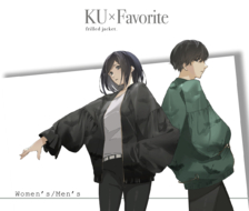 KU×Favorite原创褶边夹克