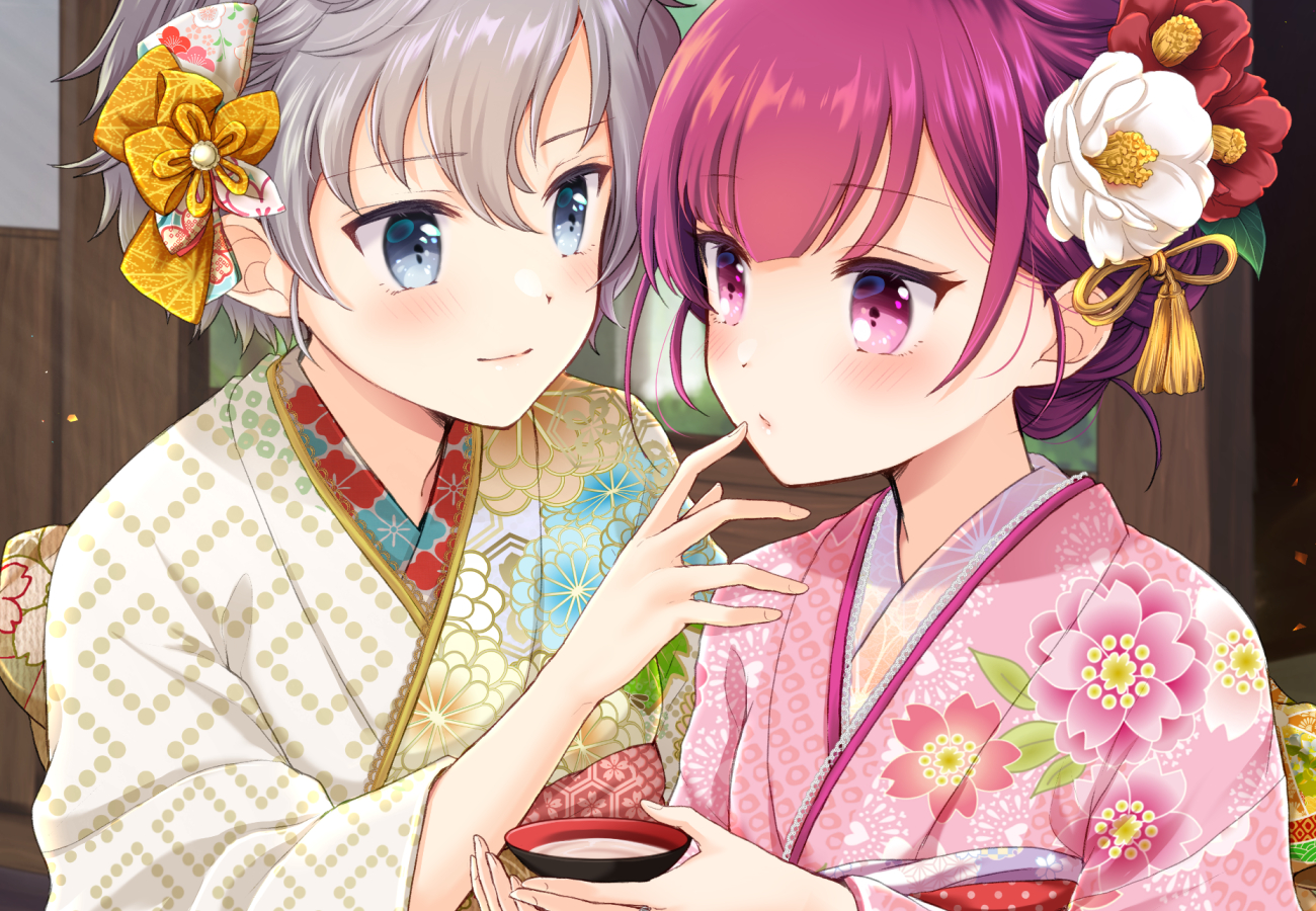 お正月のあきなな あきなな 志伸あきら 常盤ななか 百合 魔法纪录 魔法少女小圆外传 魔法少女小圆 画师通 お正月のあきなな あきなな 志伸あきら 常盤ななか 百合 魔法纪录 魔法少女小圆外传 魔法少女小圆 画师通