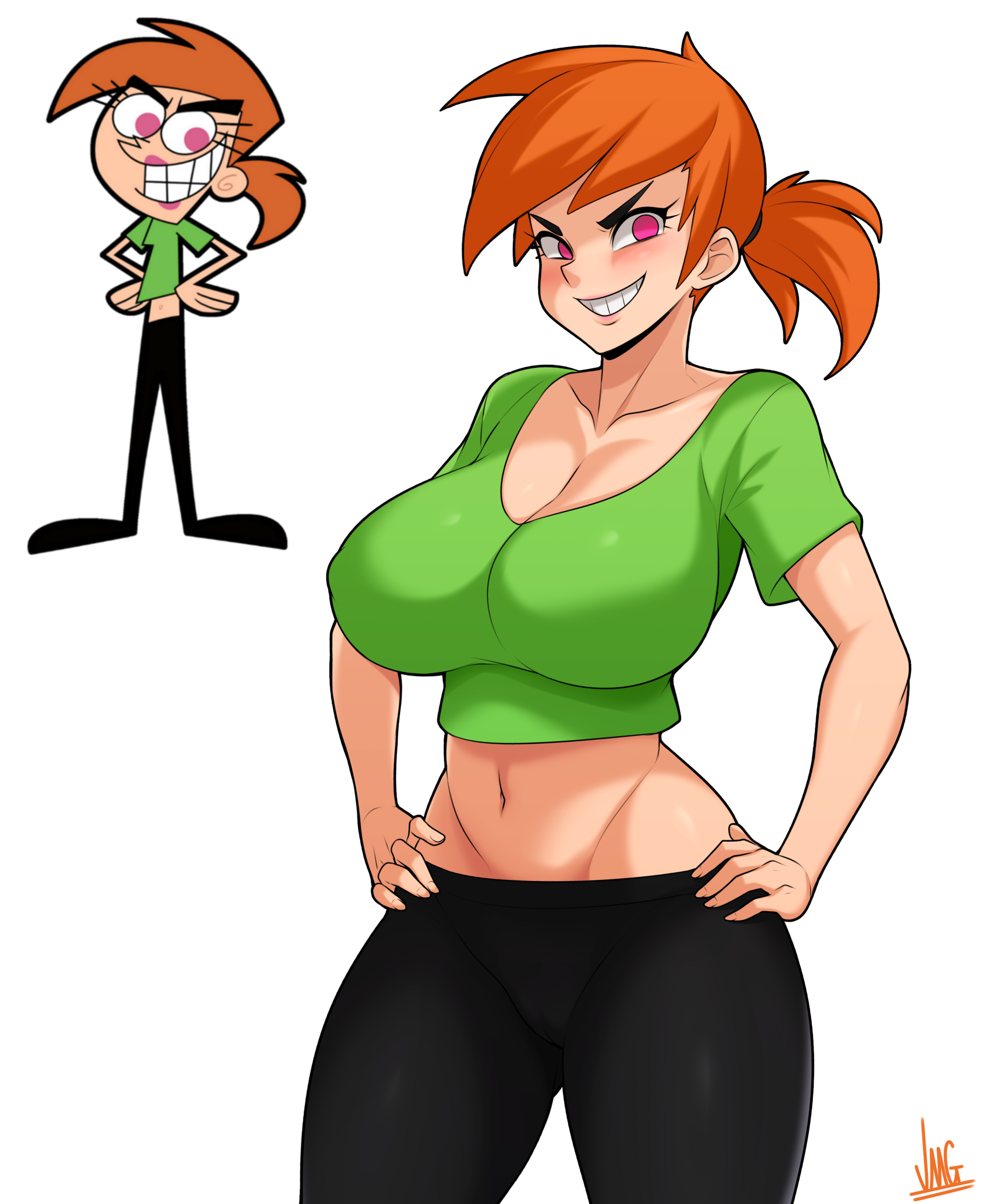 Vicky-巨乳The_Fairly_OddParents