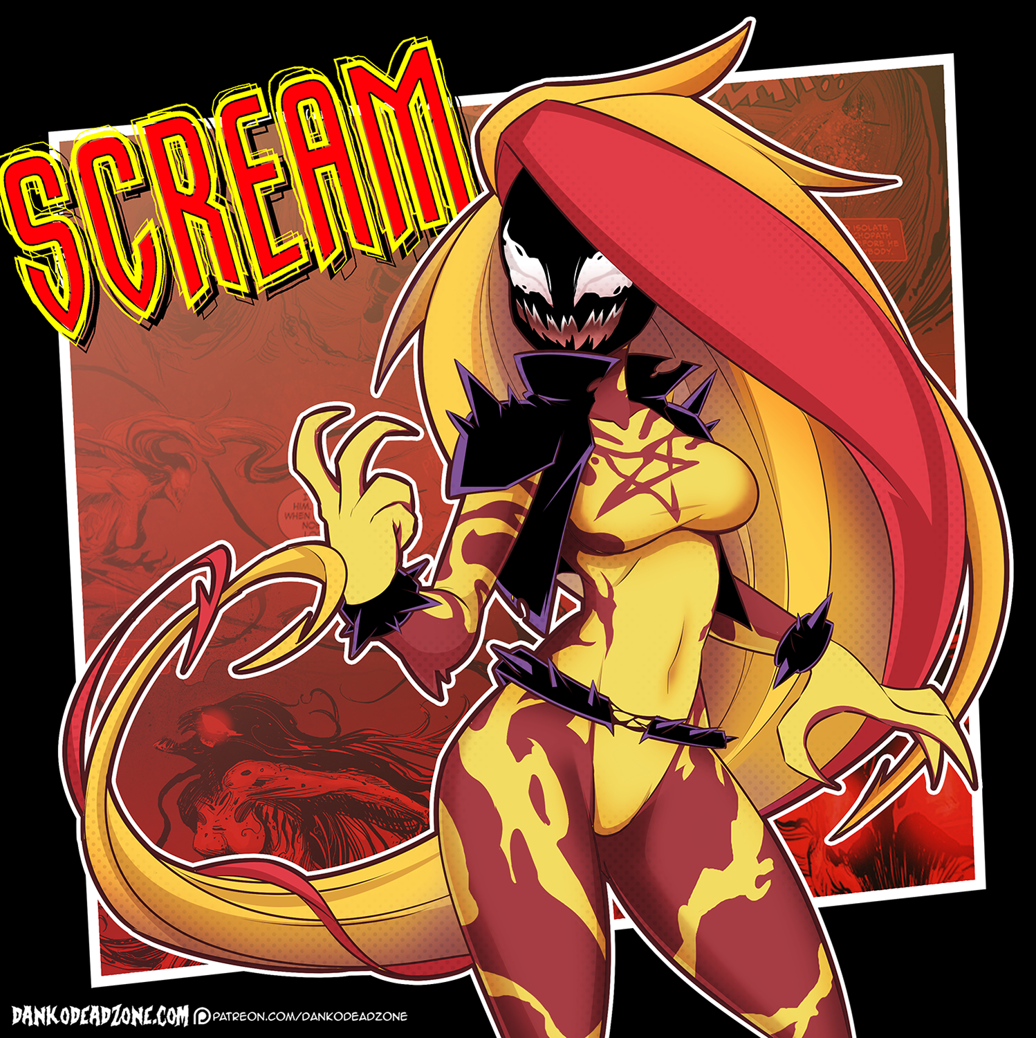 Scream Mania插画图片壁纸