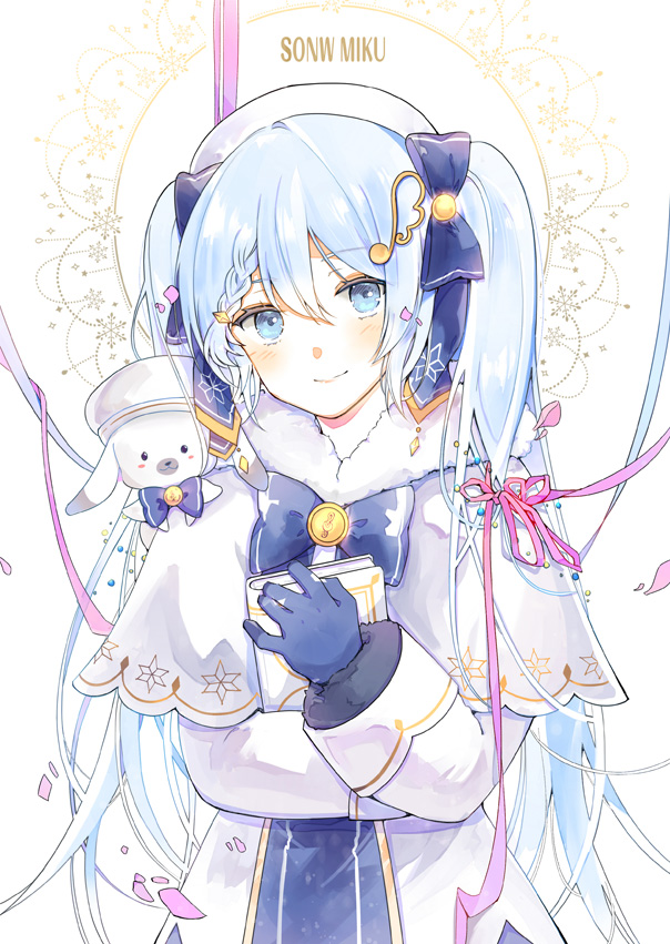 雪初音插画图片壁纸