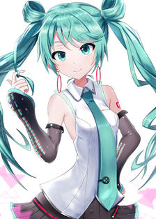 初音未来V4X5个世界插画图片壁纸