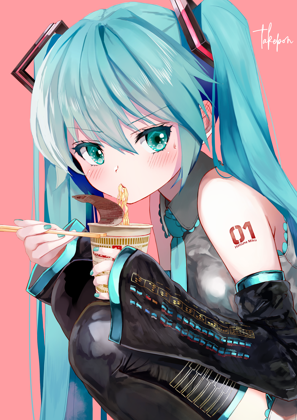 noodle eater-初音未来hatsune