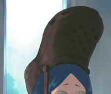 Ursula (crocs hat)