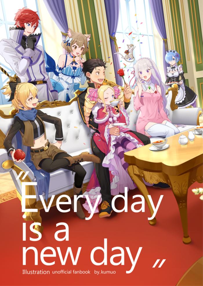 新刊《Every day is a new day》插图集插画图片壁纸