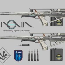 NOVA Telemerty Spike Gun （电磁探针枪）插画图片壁纸