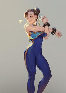 Chun-Li (Redraw)插画图片壁纸