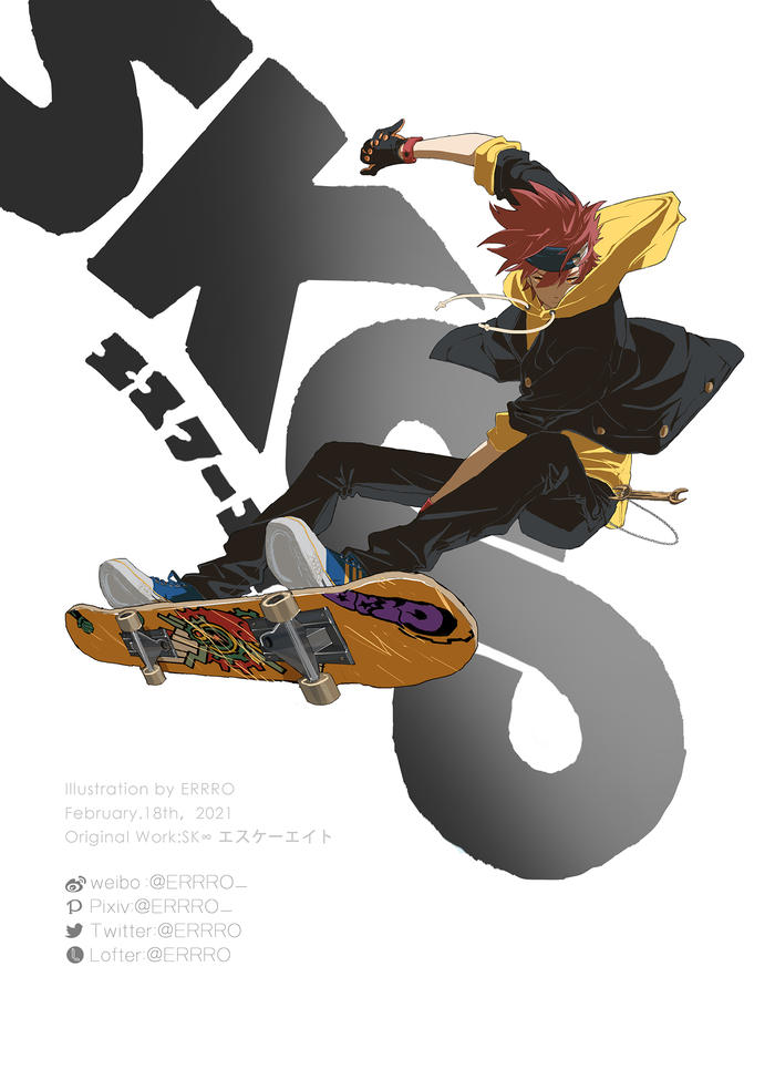 SK8THEINFINITY插画图片壁纸