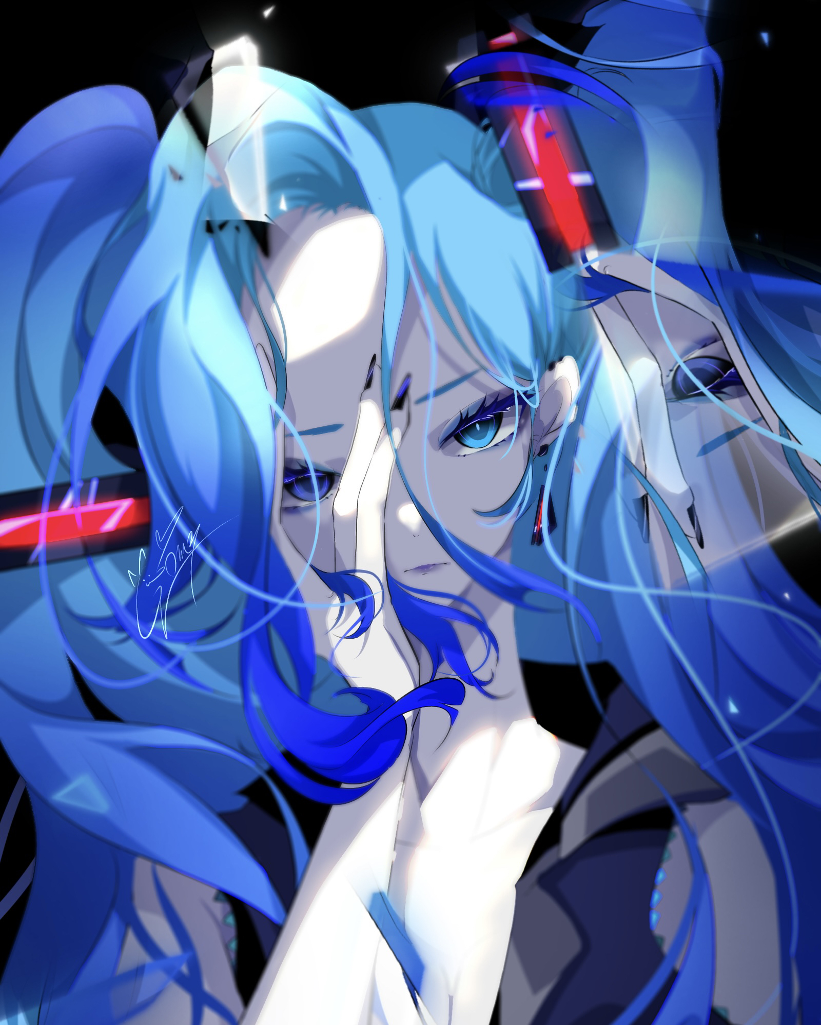 初音未来插画图片壁纸