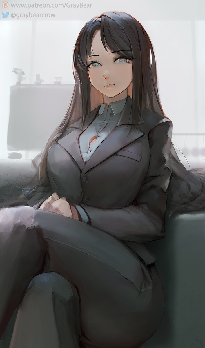 OC-Lady in suit
