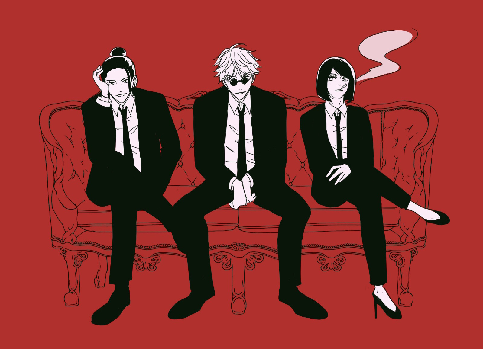 スーツなさしす-さしす咒术回战夏油杰