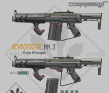 Devastator Mk.2-枪支weapon