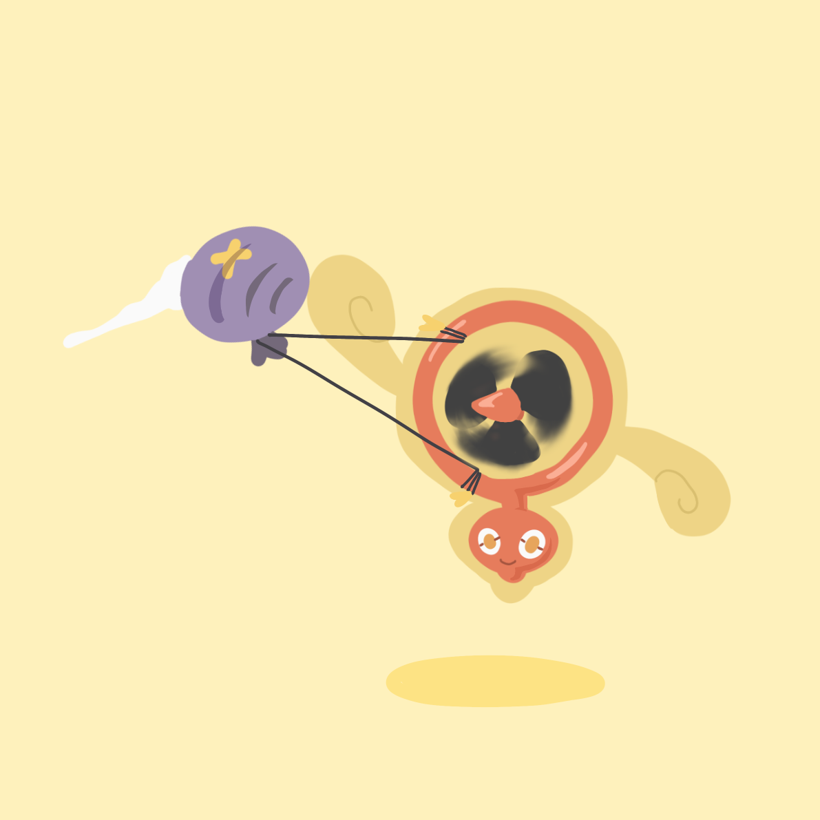 フワンテがいろんなポケモンを持ち上げるだけ　17插画图片壁纸