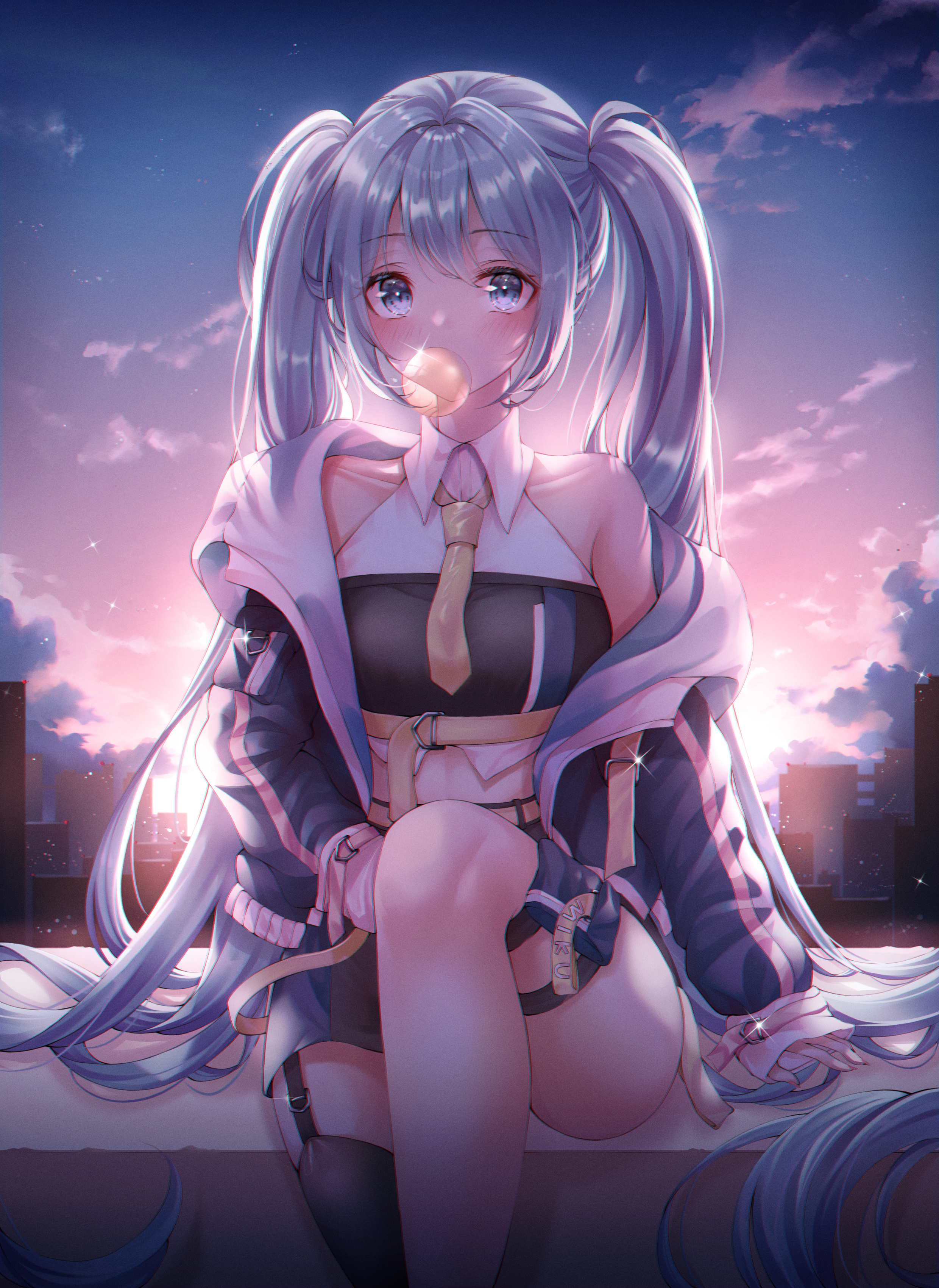 初音插画图片壁纸