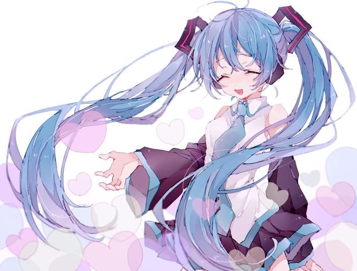 初音之日！插画图片壁纸