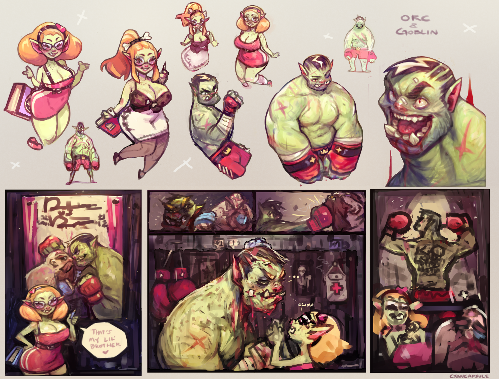 Orc Boxing-Orc横图