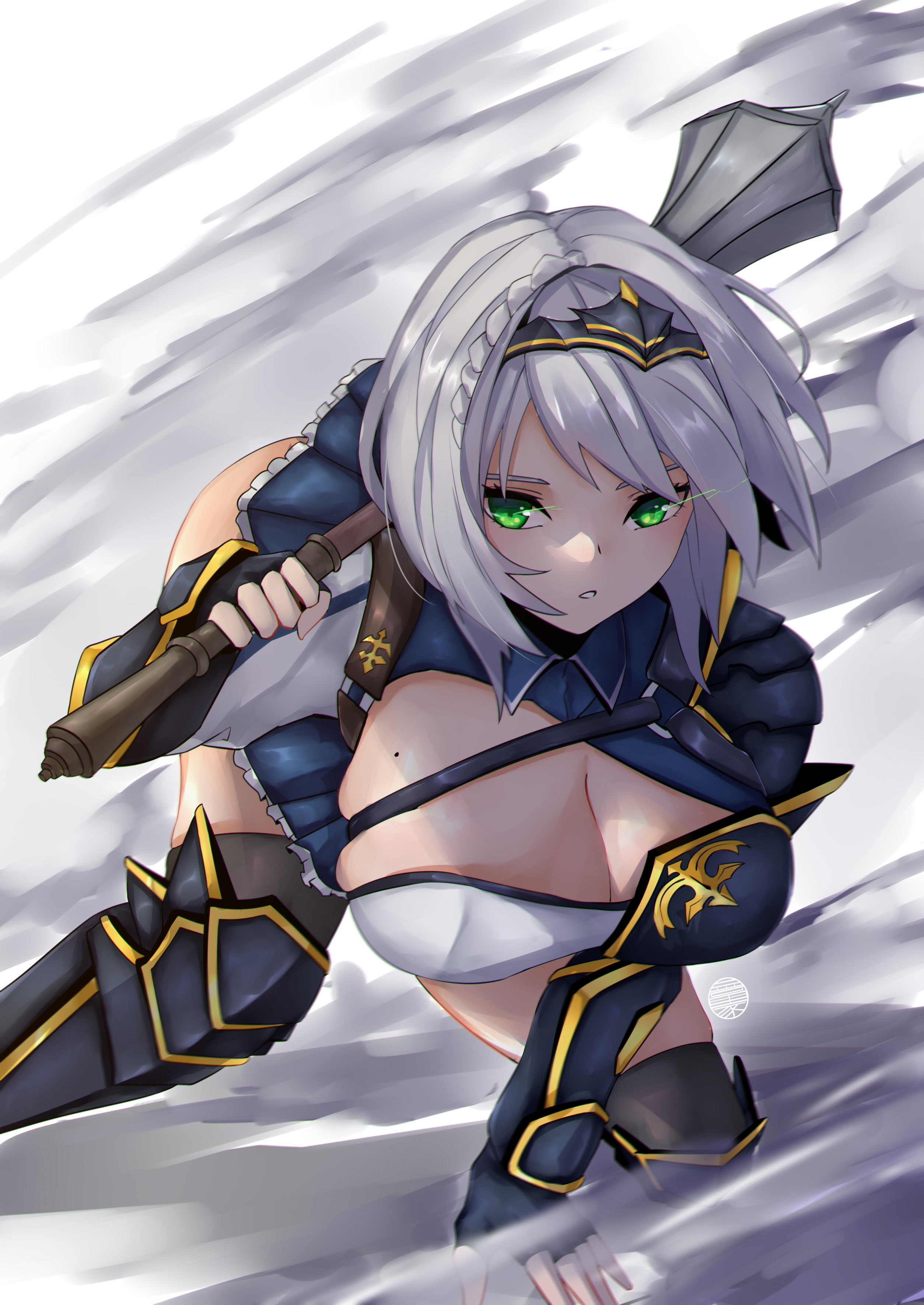 白银诺尔插画图片壁纸